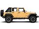 RedRock Mesh Wrap-Around Cargo Shade; Black (07-18 Jeep Wrangler JK 4-Door)