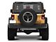 RedRock Mesh Wrap-Around Cargo Shade; Black (07-18 Jeep Wrangler JK 4-Door)