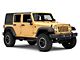 Jeep Licensed by RedRock Rubicon Hood Logo; Silver (07-18 Jeep Wrangler JK)