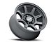 Vision Off-Road Flow Satin Black Wheel; 17x8 (07-18 Jeep Wrangler JK)