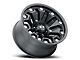 Vision Off-Road Armor Satin Black Wheel; 18x9 (20-24 Jeep Gladiator JT)