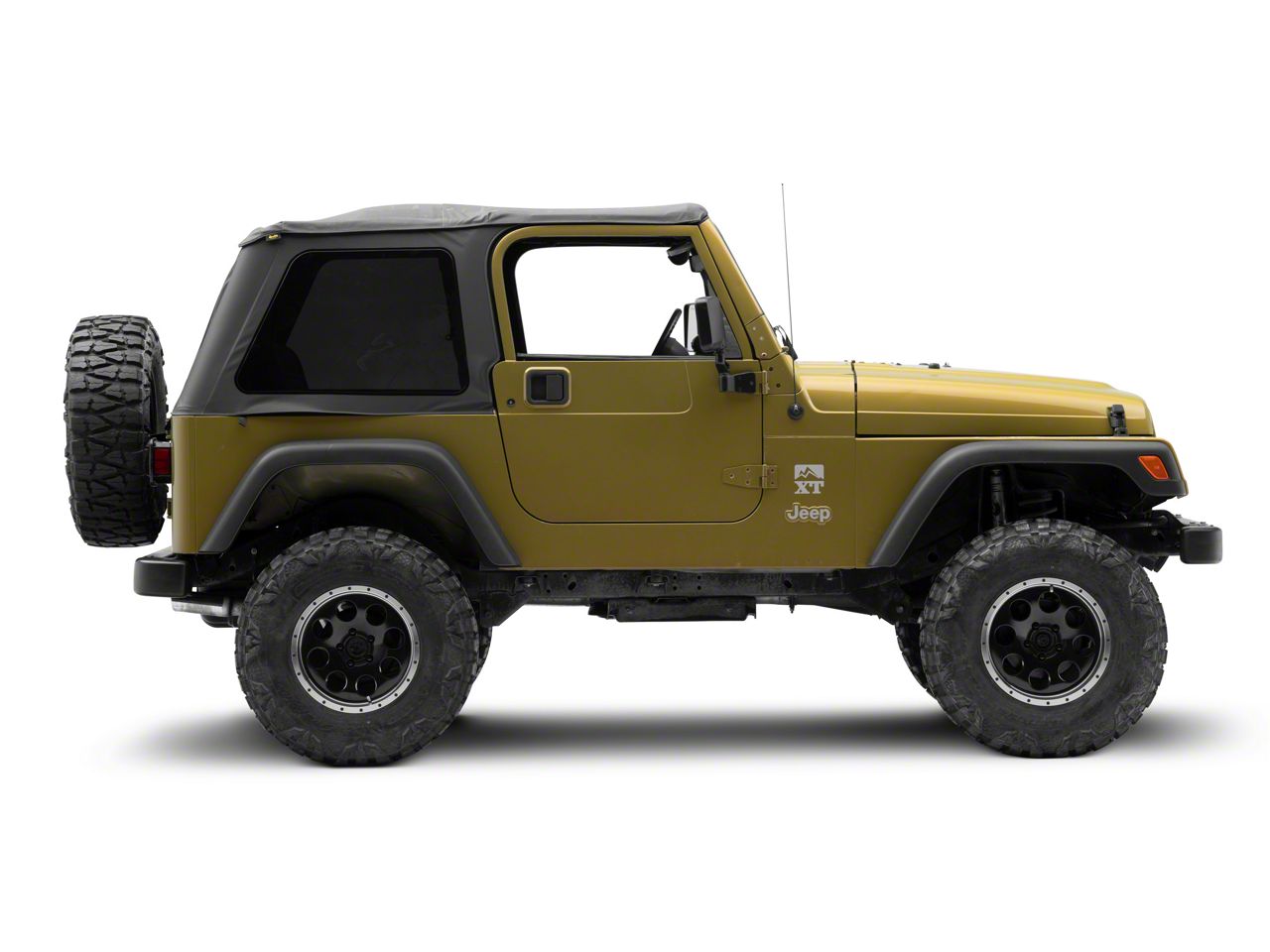 Bestop Trektop NX Soft Top; Black Denim (97-06 Jeep Wrangler TJ