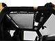 RedRock Mesh Sun Shade; Front; Black (07-18 Jeep Wrangler JK)