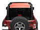 RedRock Full Length Mesh Sun Shade; Red (07-18 Jeep Wrangler JK 2-Door)