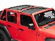 RedRock Mesh Sun Shade; Front and Rear; Black (18-23 Jeep Wrangler JL 4-Door)