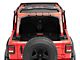 RedRock Mesh Sun Shade; Front and Rear; Black (18-23 Jeep Wrangler JL 4-Door)