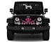Grille Insert; Ahoy Matey Hot Pink Pirate Flag (97-06 Jeep Wrangler TJ)