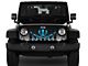 Grille Insert; Ahoy Matey Oasis Blue Pirate Flag (87-95 Jeep Wrangler YJ)