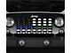 Grille Insert; American Black and White Back the Blue and Military (76-86 Jeep CJ5 & CJ7)