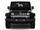 Grille Insert; American Black and White Corrections Nurse Stripe (97-06 Jeep Wrangler TJ)