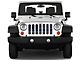 Grille Insert; American Tactical Back the Blue (87-95 Jeep Wrangler YJ)