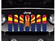 Grille Insert; Arizona State Flag (87-95 Jeep Wrangler YJ)