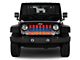 Grille Insert; Armenian Flag (76-86 Jeep CJ5 & CJ7)