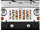 Grille Insert; Autism Awareness Puzzle Pieces (76-86 Jeep CJ5 & CJ7)