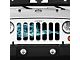 Grille Insert; Blue Smoke (76-86 Jeep CJ5 & CJ7)