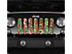Grille Insert; Canes of Candy (07-18 Jeep Wrangler JK)