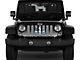 Grille Insert; Dark Gray EMS Shield (76-86 Jeep CJ5 & CJ7)