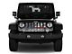 Grille Insert; Dirty Grace Tactical Back the Blue and Red (76-86 Jeep CJ5 & CJ7)