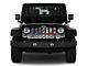 Grille Insert; Dirty Grace Tactical Back the Blue and Red (07-18 Jeep Wrangler JK)