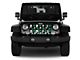 Grille Insert; Green Skulls (76-86 Jeep CJ5 & CJ7)