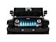 Grille Insert; Horizon Blue Ombre (76-86 Jeep CJ5 & CJ7)