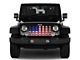 Grille Insert; Land of the Free (18-24 Jeep Wrangler JL w/o TrailCam)