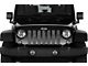 Grille Insert; Moab Topography Map Canyon Lands Gray (18-24 Jeep Wrangler JL w/o TrailCam)