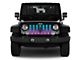 Grille Insert; Ombre Compass (18-24 Jeep Wrangler JL w/o TrailCam)