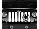 Grille Insert; Oscar Mike Black (76-86 Jeep CJ5 & CJ7)