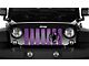 Grille Insert; Oscar Mike Purple Fleck (76-86 Jeep CJ5 & CJ7)