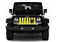 Grille Insert; Oscar Mike Yellow (18-24 Jeep Wrangler JL w/o TrailCam)