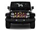 Grille Insert; Pink and Yellow Skulls (76-86 Jeep CJ5 & CJ7)