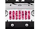 Grille Insert; Pink Out Camo (76-86 Jeep CJ5 & CJ7)