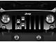 Grille Insert; Puppy Paw Prints Gray (76-86 Jeep CJ5 & CJ7)