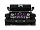 Grille Insert; Purple and Gray Skulls (97-06 Jeep Wrangler TJ)