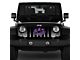 Grille Insert; Purple Camo Kiss (76-86 Jeep CJ5 & CJ7)