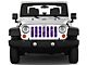 Grille Insert; Purple Mermaid Scales (76-86 Jeep CJ5 & CJ7)