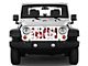 Grille Insert; Red Hawaiin Hibiscus (76-86 Jeep CJ5 & CJ7)