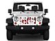 Grille Insert; Red Hawaiin Hibiscus (20-24 Jeep Gladiator JT)