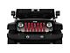 Grille Insert; Red Mermaid Scales (20-24 Jeep Gladiator JT)