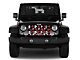 Grille Insert; Red Skulls (97-06 Jeep Wrangler TJ)