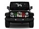 Grille Insert; Rustic Mexico Flag (87-95 Jeep Wrangler YJ)