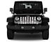 Grille Insert; Silver Camo (87-95 Jeep Wrangler YJ)