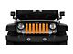 Grille Insert; Solid Orange (76-86 Jeep CJ5 & CJ7)