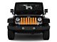 Grille Insert; Solid Orange (76-86 Jeep CJ5 & CJ7)