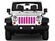 Grille Insert; Solid Pink (20-24 Jeep Gladiator JT)