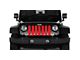 Grille Insert; Solid Red (76-86 Jeep CJ5 & CJ7)