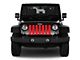 Grille Insert; Solid Red (76-86 Jeep CJ5 & CJ7)