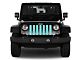 Grille Insert; Solid Teal (76-86 Jeep CJ5 & CJ7)