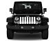 Grille Insert; Solid White (76-86 Jeep CJ5 & CJ7)